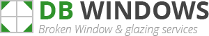 Upton Broken Window Logo